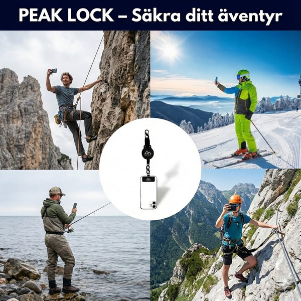 Säker Mobilhållare för Skidåkning